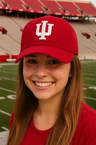 Officially Licensed University Indiana MVP Hat Classic Adjustable Embroidered Team Logo Structured Cap in Saudi Arabia