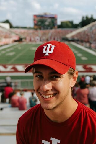 Officially Licensed University Indiana MVP Hat Classic Adjustable Embroidered Team Logo Structured Cap in Saudi Arabia