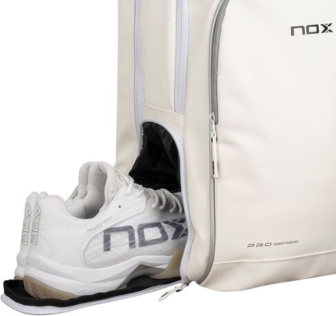 حقيبة الظهر NOX Padel PRO SERIES | مضرب مبطن بسعة 28 لتر وحماية للكمبيوتر المحمول | جيب للأحذية مزود بفتحات تهوية وأشرطة مبطنة in Kuwait