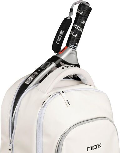 حقيبة الظهر NOX Padel PRO SERIES | مضرب مبطن بسعة 28 لتر وحماية للكمبيوتر المحمول | جيب للأحذية مزود بفتحات تهوية وأشرطة مبطنة in Kuwait