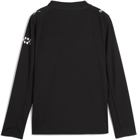 Manchester City FC Kids 2025/26 Long-Sleeve Away Soccer Jersey - Black in Saudi Arabia