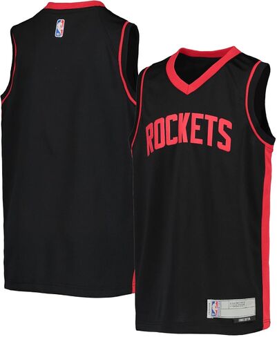 Outerstuff Houston Rockets NBA Black Kids Youth 8-20 حصل على إصدار Swingman Jersey in Saudi Arabia
