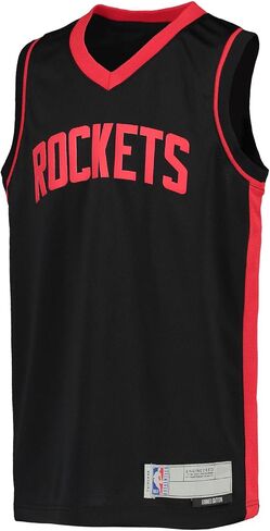 Outerstuff Houston Rockets NBA Black Kids Youth 8-20 حصل على إصدار Swingman Jersey in Saudi Arabia