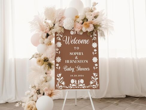 Cielito Lindo Baby Shower Sign, Neutral Mexican Theme Decor, Fiesta Welcome Poster, Gender Neutral Party in Saudi Arabia