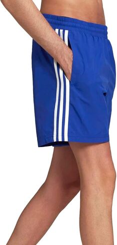 adidas Men's Graphic Stoked Fish Swim Shorts, Bold Blue in Saudi Arabia