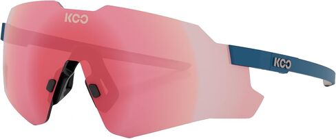 KOO Nebula Sports Sunglasses, High Contrast Vision UV Protection Eyewear, Running & Cycling, Wraparound Fit for Men & Women in Saudi Arabia
