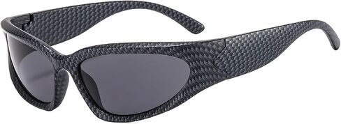 Frameless Sport Shield Sunglasses for Running & Cycling, UV400 Wrap-around Eye Protection, Unisex Outdoor Visor in Saudi Arabia