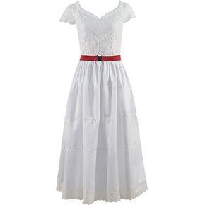 فستان أبيض من West Side Story، ملابس تنكرية لموسيقى ماريا للسيدات in Kuwait