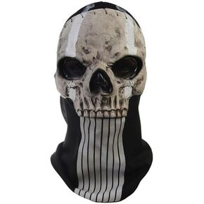 Halloween Ghost Mask Ghostface Skull Full Face Mask COD Skeleton Latex Headgear Scary Halloween Costume Masks Adults