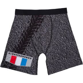 General Motors Camaro Tire Tread Boxer Shorts - Iconic Comfort with Camaro Designs | Officially Licensed for Enthusiasts