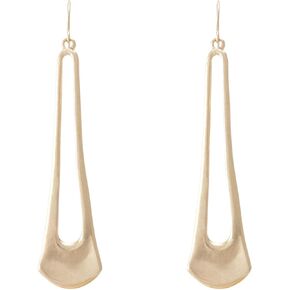 Vintage Long & Thin Metal Bar Basic Dangle Drop Earrings for Women