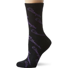 حذاء Champion Women's 3-Pack Crew Hollow Script