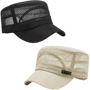 3 حزمة الصيف سائق الشاحنة شبكة عسكرية كاديت قبعة المستكشف جزمة التخييم الحدث كاب الجوي حزب الجيش للرجال النساء, L in Kuwait