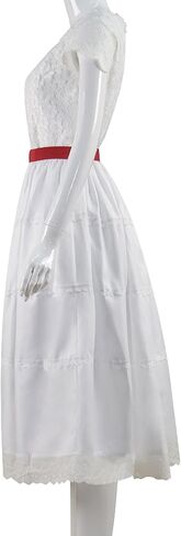 فستان أبيض من West Side Story، ملابس تنكرية لموسيقى ماريا للسيدات in Kuwait