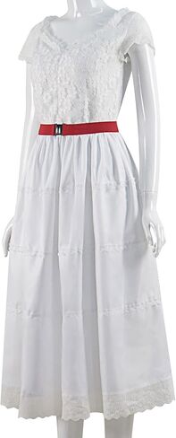 فستان أبيض من West Side Story، ملابس تنكرية لموسيقى ماريا للسيدات in Kuwait