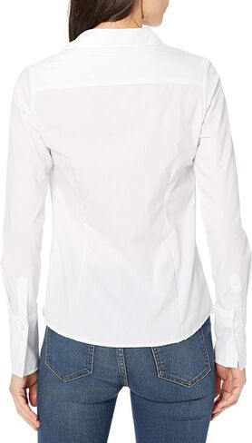 Cutter & Buck Women's Epic Easy Care Long Sleeve Mini Herringbone Collared Shirt in Saudi Arabia