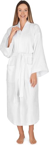 أرواب قماش تيري للنساء من بوكا تيري. رداء منشفة قطن 100%، رداء حمام نسائي بنمط كيمونو in Kuwait