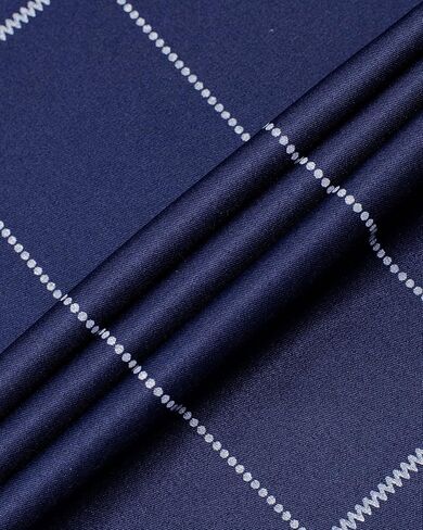 قميص J.VER رجالي كاجوال منقوش بأكمام طويلة قابل للتمدد وخالي من التجاعيد ومقاس عادي وأزرار سفلية in Kuwait