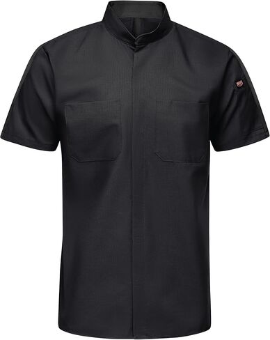 Red Kap Men's Short Sleeve Pro+ Work Shirt with Oilblok and Mimix in Saudi Arabia