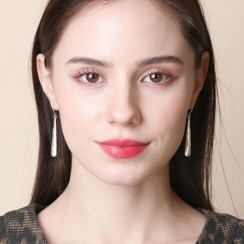 أقراط متدلية أساسية بشريط معدني طويل ورقيق عتيق للنساء in Kuwait