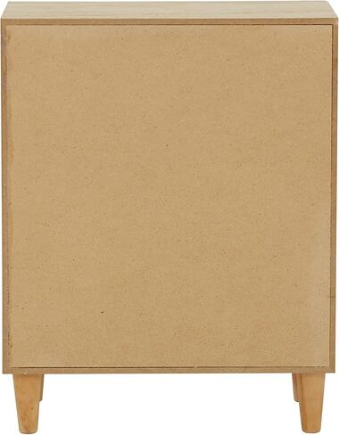 Deco 79 Wood 3 Drawer Jewelry Box, 10" x 7" x 13", Light Brown in Saudi Arabia