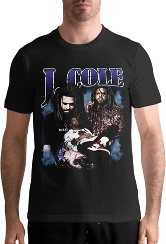 Mens T-Shirt Short Sleeve Shirts Round Neck Cotton Tees Top Black in Saudi Arabia