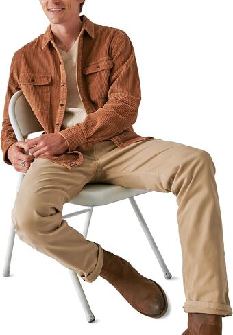 Lucky Brand Men's Corduroy Utility Long Sleeve Shirt in Saudi Arabia