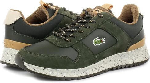 Lacoste Men's Joggeur Leather Sneaker in Saudi Arabia