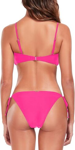 RELLECIGA Women's Bandeau Bikini Top Cutout Swimsuits Brazilian Bikini Set in Saudi Arabia