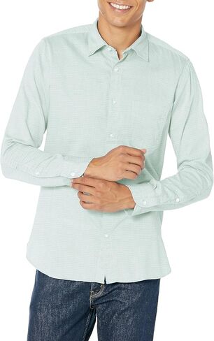 BOSS Men's Patterned Soft Cotton Button Down Shirt in Saudi Arabia