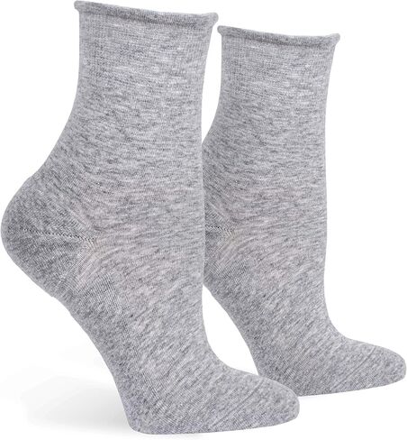 HUE Women's Sporty Shortie Sneaker 3 Pair Pack Casual Socks, Black/White/Light Charcoal Heather, One Size US in Saudi Arabia
