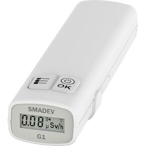 SMADEV G1 عداد جيجر، كاشف الإشعاع، مقياس الجرعات مع تحليل البيانات in Kuwait