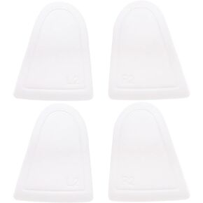The Lord of the Tools 2 Pairs Trigger Stop Assistant Buttons Compatible with PS5 Controller L2 R2 Trigger Pad Joystick Extender Triggers Buttons ABS Black