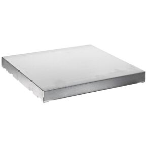 Justrite 29935 SpillSlope Galvanized Steel Shelf, 13-3/8" Width x 13" Depth, For 4 Gallon Safety Cabinet