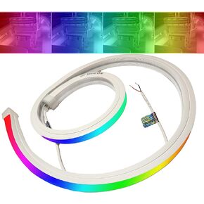 | Spectrum RGBW FLEX Light | Internal Driver LED Waterproof Boat Accent Courtesy Light 12V Volt RV | Multi Color Two Wire Install | Deck Pontoon Strip | IP67 Interior Exterior (48")