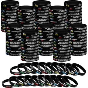 100 Pcs Bible Verse Bracelets Christian Scripture Bracelets Bulk Rubber Religious Bracelets Silicone Bible Verses Wristbands Faith Hope Belief Wristbands Bracelets for Adult Kids