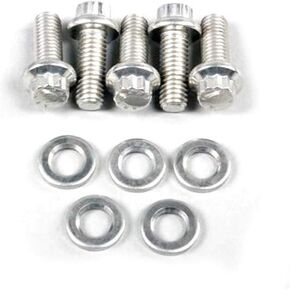 ARP 624-1500 Stainless Steel 7/16-14" RH Thread 1.500" UHL 6-Point Bolt with 1/2" Socket and Washer, (Set of 5)