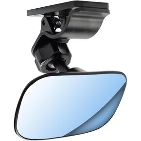 Mini Forward Facing Baby Mirror for Car, Sun Visor Rearview Mirror, Toddler Mirror, Conversation Mirror, Small Size, Wide View, Clip-on, Secure Hold