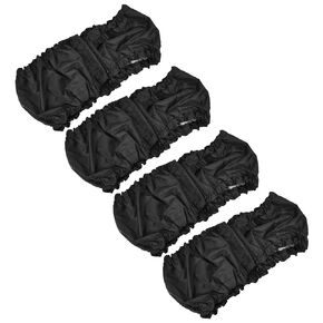Wheelchair Cover, Baby Stroller Wheel Cover Reusable for Outdoor Travel for Strollers for Wheelchairs (Large Wheel Cover (4 Packs))