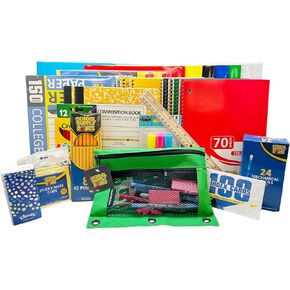 Ultimate High School and College Back to School Essentials Kit - 92 Pieces