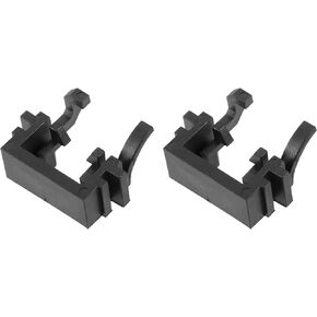 A ABSOPRO H7 Low Beam Car LED Headlight Lamp Bulb Base Holder Adapter Socket Retainer for Ford Focus Fiesta Mondeo High Beam Light Black 1 Pair