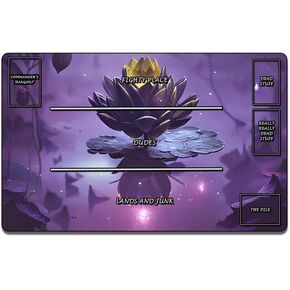 TCG Playmat, AI Paintings Game Mat, Mousepad Compatible for MTG Trading Card Game Playmats Board Game TCG Playmat Table Mats Games 24 x 14 inches with Zones