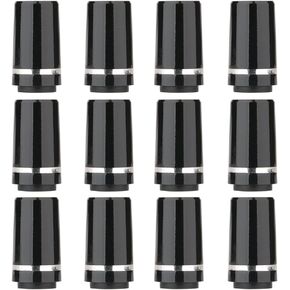 12pcs/Pack Custom Black Tip 0.355 Golf Ferrules for Taper Tip Iron Wedge
