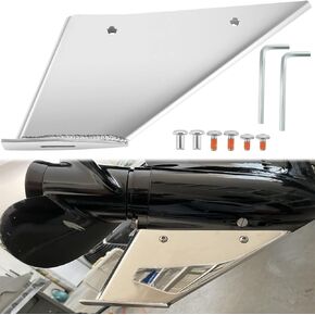 27341 Skeg Guard Safe-Skeg Protector Repair Kit Fit for 2003-2023 Mercury & Mariner 40 50 60 HP 2 & 4 Stroke, for 1999-2003 Johnson Evinrude 40 50 HP Inboard Skeg Protection