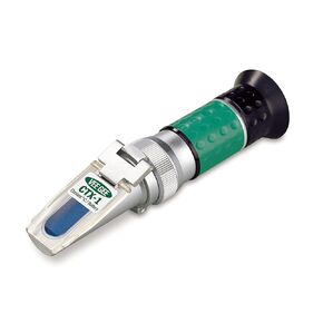 Vee Gee Scientific CTX-1 Handheld Refractometer, with Antifreeze/Coolant Scales, -50 to 0 degree C Freezing Point