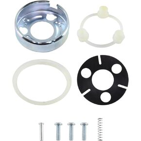 Steering Wheel Horn Cap Contact Mounting Kit Set For 1967-1981 Ch-e-vro-let GM Camaro Impala Nova