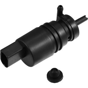 ACROPIX Windshield Washer Motor Pump with Grommet for Honda Pilot - Pack of 1 Black