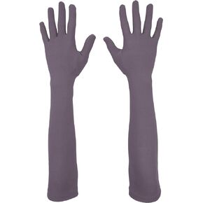 Howriis Unisex Adult 18" Spandex Full Finger Gloves Stretchy Long Gloves for Costume Party