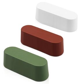 Metal Polishing Compound kit 34.95 Oz - 9Pc Buffing Compound Bars - Green Fine/White Medium/Red Coarse, for Polishing Removing Scratches from Precious Metals, Jewelry, Wood, Carving Tools.