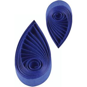 ورق اللف 3 مللي متر شرائط اللف الأزرق الملكي 1/8 بوصة شرائط الورق للحرف اليدوية الفصول الدراسية لاكي ستار ورقة تخريمية 120 قطعة/الحقيبة in Kuwait